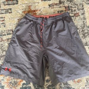 Grey men’s under armor shorts